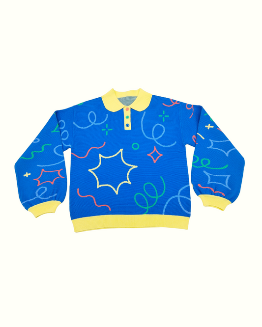 Art Sprinkles Sweater-PRIMARY